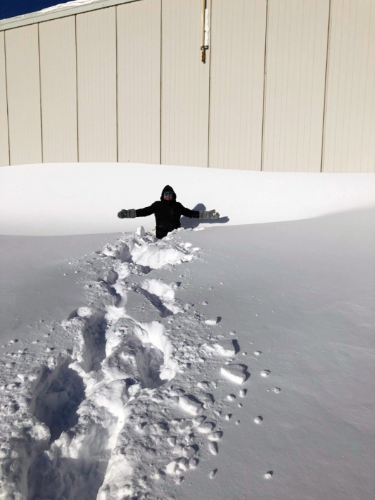 Déneigement de toitures